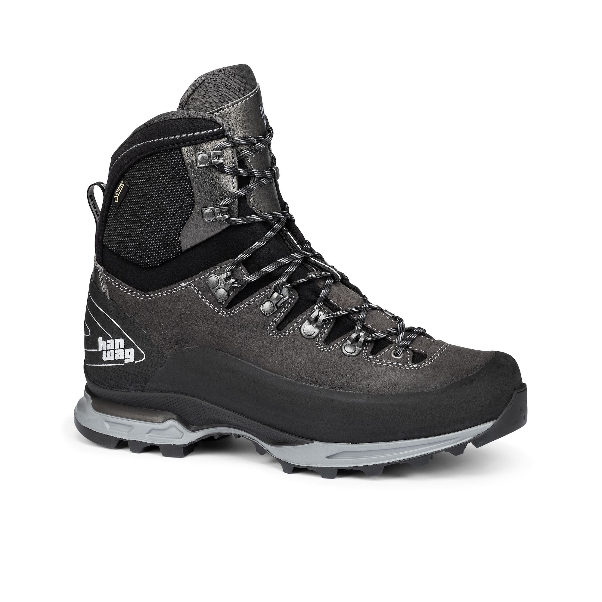 Hanwag Men's Alverstone II GTX Trekking Boots Deep Grey/Light Grey UOCZK5431